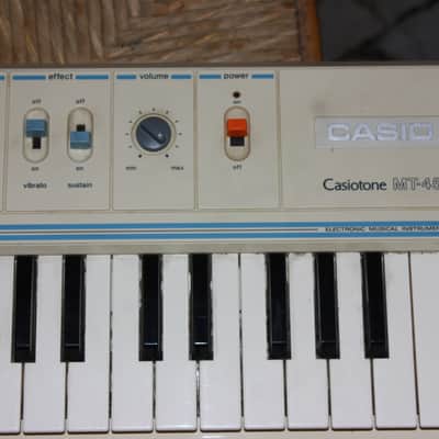 Casio MT-45 80s - whiteCasio MT-45 Vintage Keyboard – 80s Lo-Fi Classic – Excellent Condition image 7