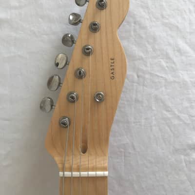 Electric Guitar - Reclaimed Fir with Milk Paint - T-Style - Milk and Honey 037 image 9