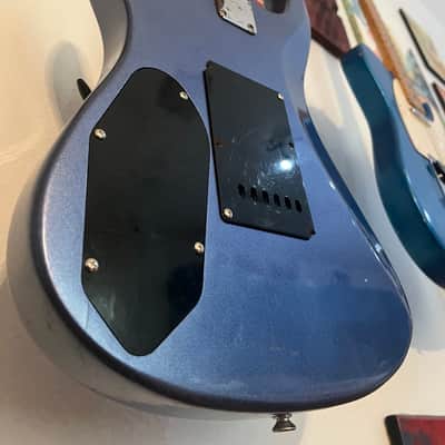 Yamaha RGX112 Super Strat Taiwan - 1988 - Light Blue Metallic w/ Gig Bag image 12