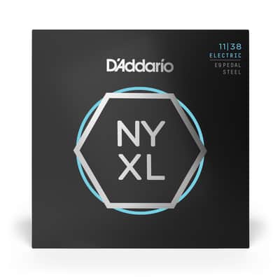 D'Addario NYXL1138PS Nickel Wound Pedal Steel Electric Guitar Strings 11-38 image 2