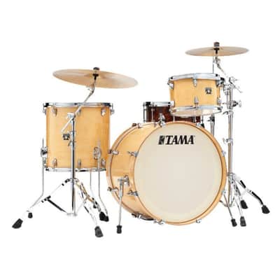 TAMA Superstar Classic 3-Piece Shell Pack with 22-Inch Bass Drum, 10-Inch Tom, and 16-Inch Floor Tom with Legs (Gloss Natural Blonde) image 1