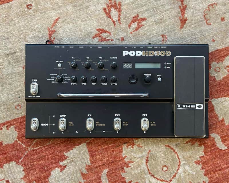 Line 6 POD HD300 Multi-Effect and Amp Modeler | Reverb Australia