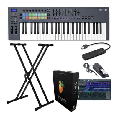 Novation FLkey 49-Key MIDI Keyboard Controller with FL Studio 20 Bundle image 1