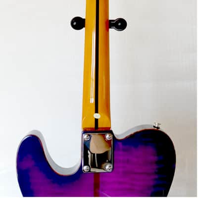 Firefly FFTH-BCPL-557 "Mad Cat" Pure Series Electric Guitar - Transparent Purple image 9