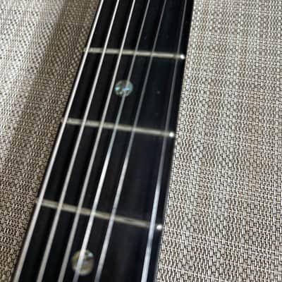 Brian Moore MC 1 mid to late 1990's - Blue Black figured top Graphite neck, image 7