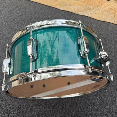 Tama Superstar Classic Aqua 14x6.5 Snare Drum - Maple Shell image 4
