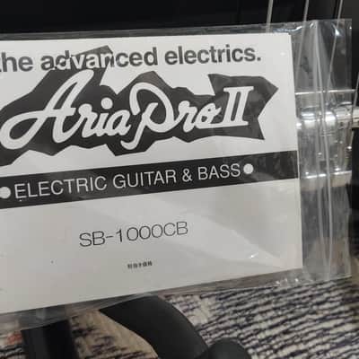 Aria Pro II Cliff Burton Signature 2007-2026 - Black image 21