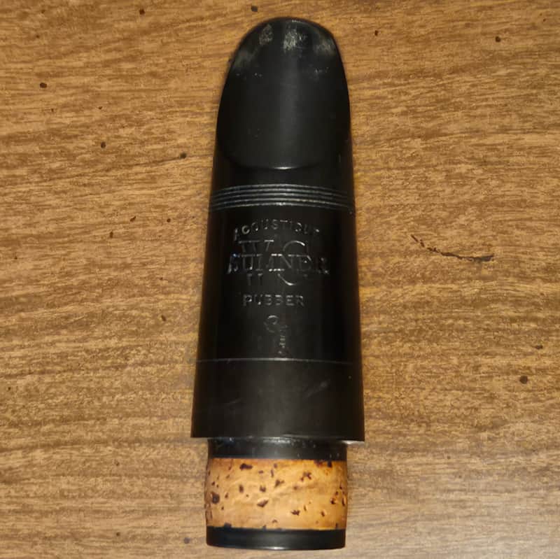 WS Sumner Acousticut Rubber Bb Clarinet 3 Mouthpiece image 1