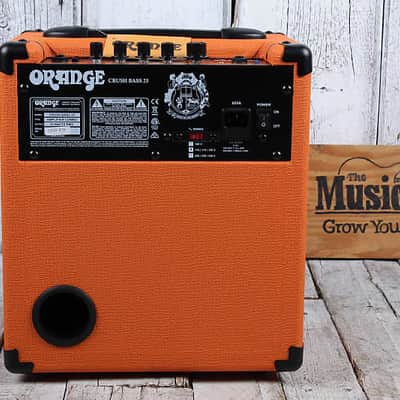 Orange CRUSH BASS 25 Electric Bass Guitar Amplifier 25 Watt 1 x 8 Combo Amp image 10