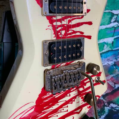 Aria ZZ Custom 1984 - Blood Splatter image 15