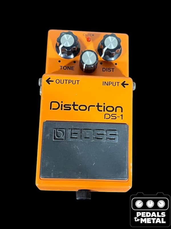 Boss DS-1 Distortion (Silver Label) 1994 - Present - Orange - X16610 image 1