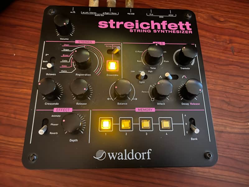 Waldorf Streichfett Desktop String Synthesizer image 1