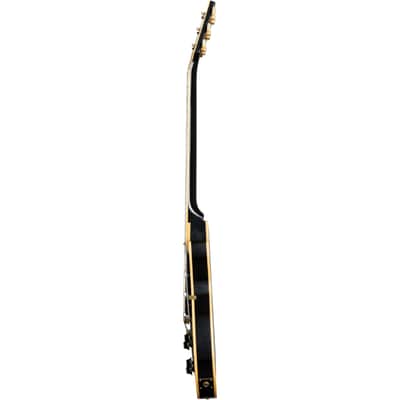 Gibson 1957 Les Paul Custom Reissue 3-Pickup Electric Guitar - VOS Ebony image 4