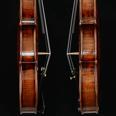 Stradivari Violin Awesome Sound Master Work Antiqued Style Oil Varnish image 5