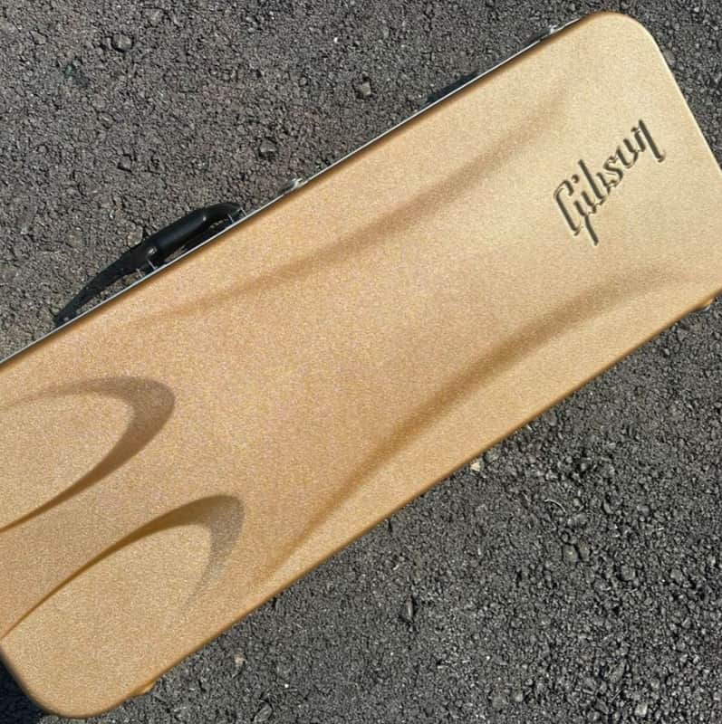 Gibson/TKL 100 Anni Concept Hard Case 2015 - Gold Metallic image 1