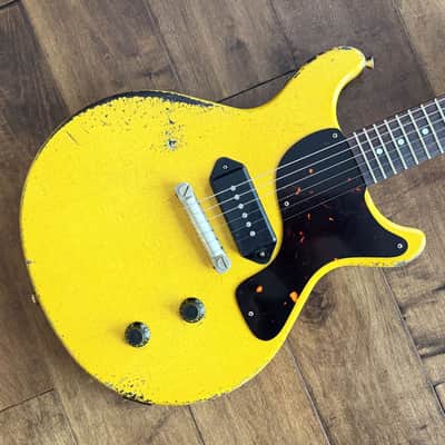 Rock N Roll Relics Thunders Electric Guitar Aged TV Yellow 252020 image 6