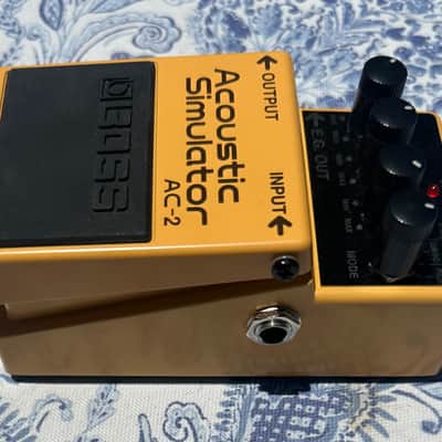 Boss AC-2 Acoustic Simulator (Silver Label) 1997 - 2006 - Yellow image 3