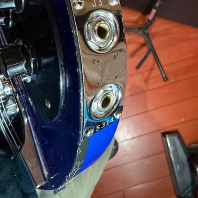1995 Rickenbacker 4003 Midnight Blue w/ Original Case image 7