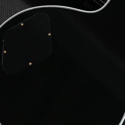 2023 Gibson Custom Shop Les Paul Custom w/ Slim Taper Neck Electric Guitar Black Ebony + COA OHSC image 15