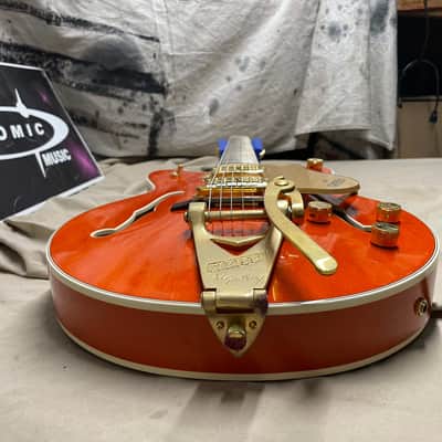 Gretsch G6122 Jr. 6122 Country Classic Junior Guitar with Case MIJ Japan 1999 Orange image 12