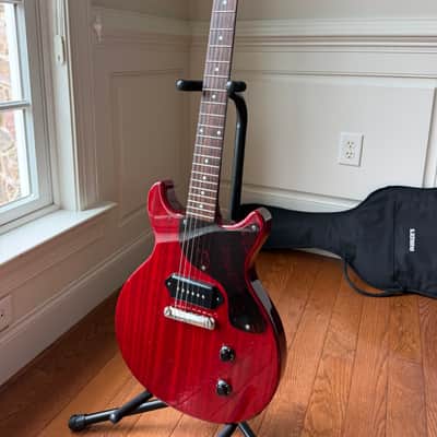 1995 Orville by Gibson Les Paul Junior Double Cut - Cherry Red image 3