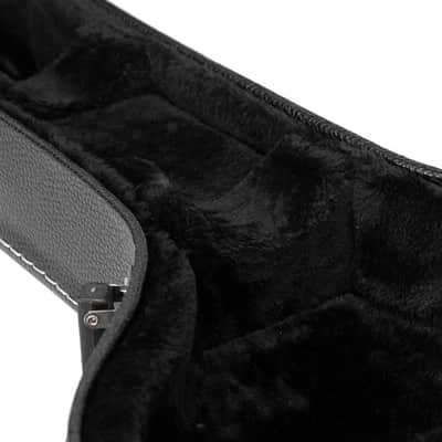 Glarry Hard-Shell Electric Guitar Case Flat Surface Black suit for GST, GTL 2020s - Black image 15
