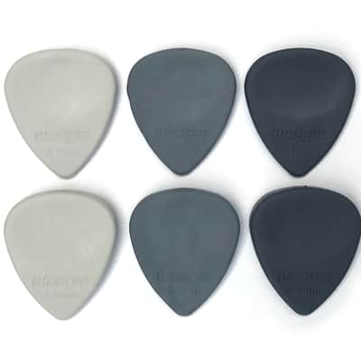 Wedgie Rubber Guitar Pick Sampler Pack | Soft, Medium, and Hard | 6 pcs image 2