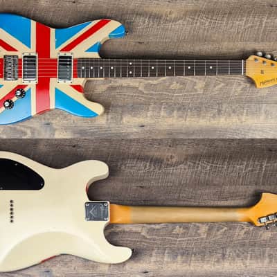 MyDream Partcaster Custom Built - Atomic Union Jack CBS image 1