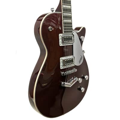 Gretsch G5220 BT BroadTron Jet in Dark Cherry Metallic w/ Case image 2