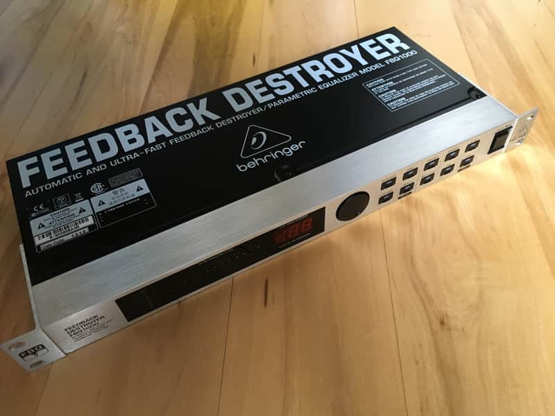Behringer FBQ1000 Automatic Feedback Destroyer | Reverb