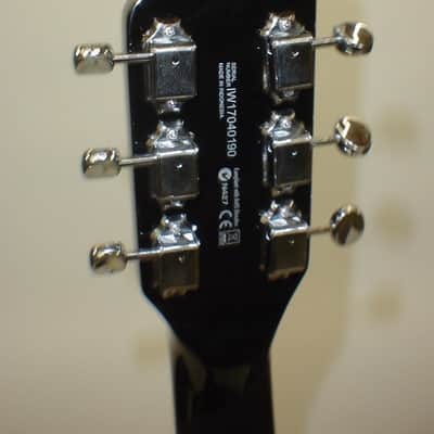 Supro 2010BM Island Series Jamesport Electric Guitar - Ocean Blue Metallic image 8