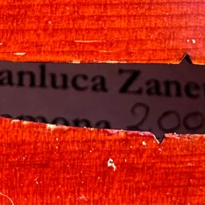 Powerful! Italian Violin by Gianluca Zanetti of Cremona, Italy 4/4 *Watch Video -Extremely Rare Violin image 10
