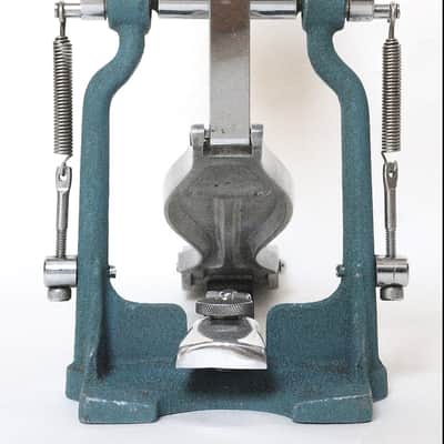 Slingerland AA Bass Drum Pedal, Ball Bearing Action, Scroll Footboard, Blue Textured Finish - 1959 to '60 image 4