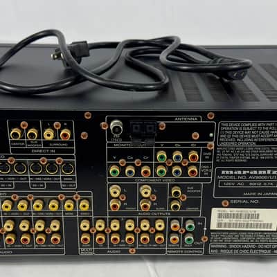 Marantz AV9000 / U1B Tuner Preamplifier - 5.1 Channel Preamp Includes Remote image 5
