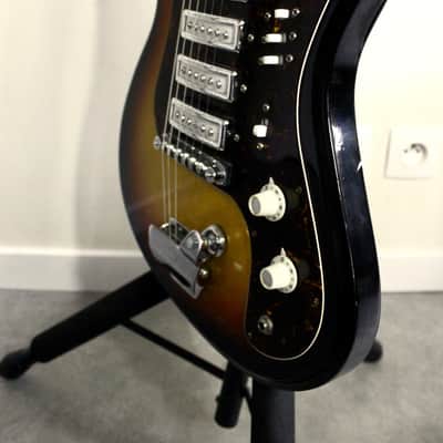 Teisco 1969 Del Rey ET 440 1969 "Sunburst" image 9