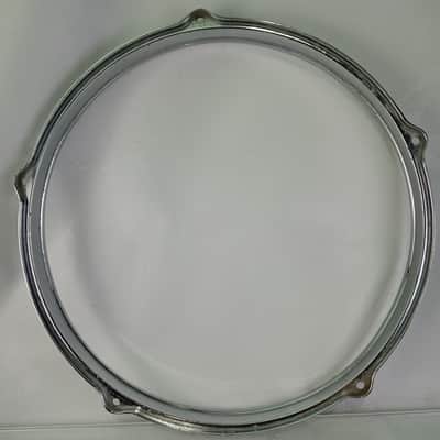 *Gretsch 12" Die-Cast 5-Lug Tom Drum Batter Rim/Hoop Chrome Vintage 60s-70s Rack image 5