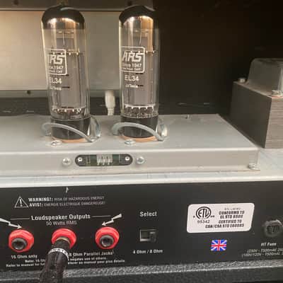 Marshall 1923-U Limited Edition 85th Anniversary 2-Channel 50-Watt Guitar Amp Head 2008 - Black image 5