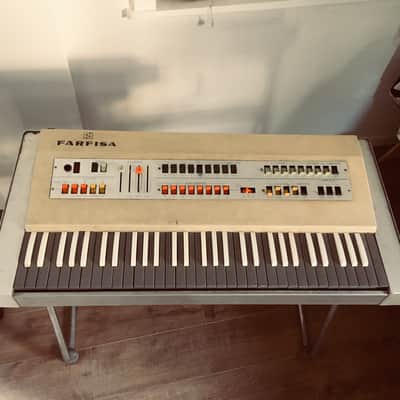 Farfisa Professional 222 61-Key Organ 1968 - 1975 - White image 3