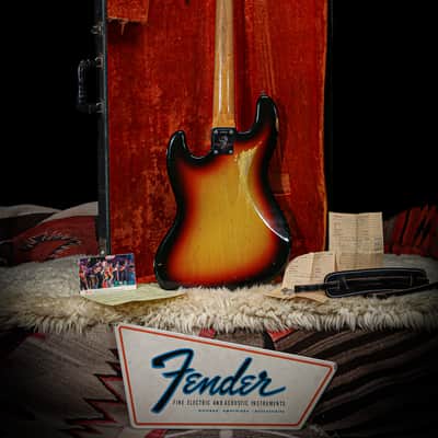 1966 Fender Jazz Bass "Sunburst" image 4