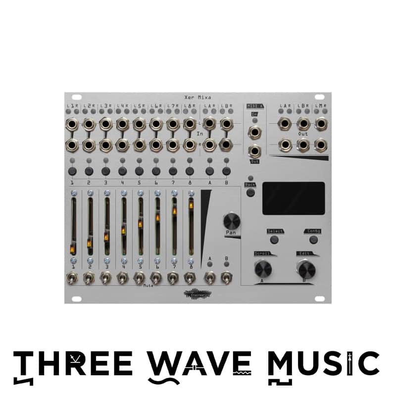 Noise Engineering Xer Mixa (Silver) - Stereo Mixer [Three Wave Music] image 1