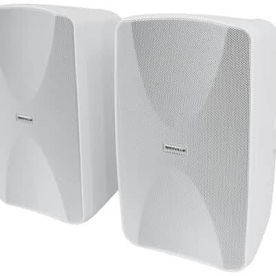 Rockville 6-Zone Commercial/Restaurant Bluetooth Amp+6) White 6.5" Wall Speakers image 18