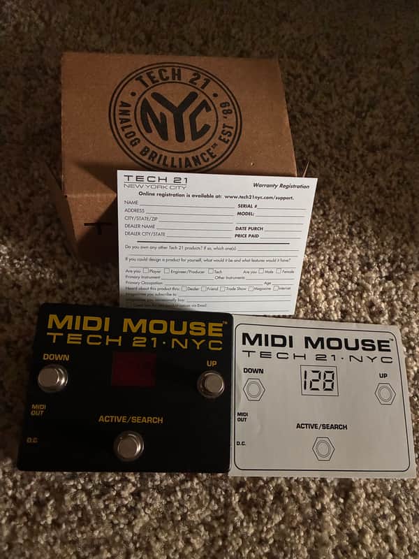 Tech 21 MIDI Mouse