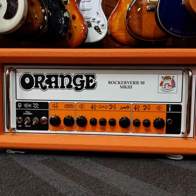 Orange Rockerverb 50 MK III 2-Channel 50-Watt Guitar Amp Head image 3