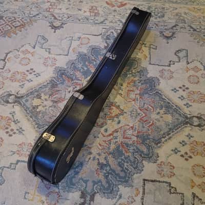 Vintage Black Chipboard Electric or Bass Guitar Case - 1960s? 1970s? image 2