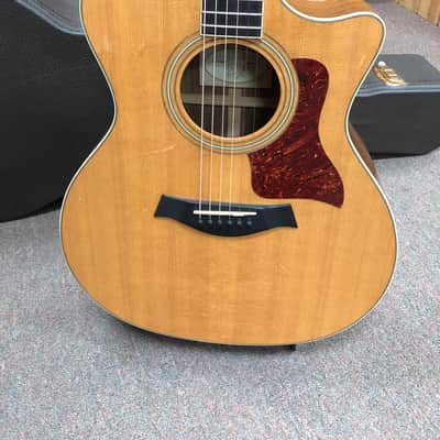 Taylor 414-CE-L4 Ovangkol Back and Sides w/ Hardcase image 1