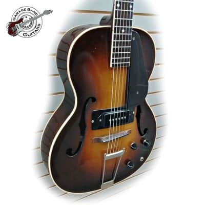 Vintage Epiphone Electar - 1937 - Hollow Body Electric Guitar - Sunburst image 2