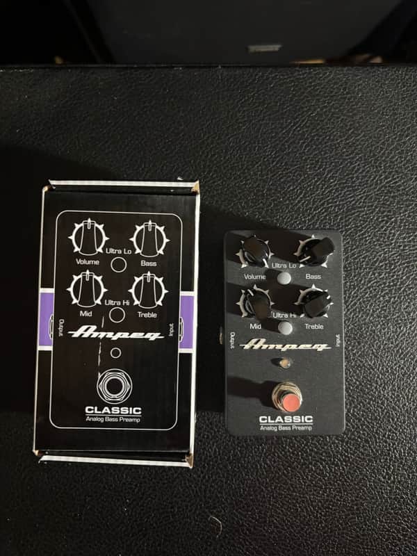 Ampeg Classic Analog Bass Preamp 2010s - Black image 1