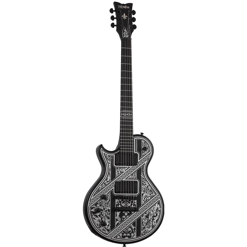 Schecter Solo-II Przym Palladium Left-Handed image 1
