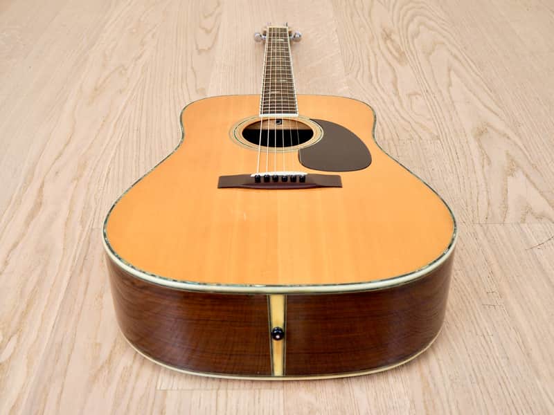 1975 Morris W-45 Vintage Dreadnought Acoustic Guitar Japan Terada