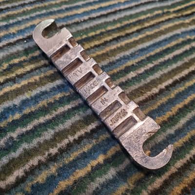 Vintage Univox Hi Flier Wraparound Bridge Taipiece 70's Japan Chrome image 3